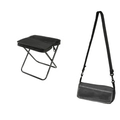 2 - in - 1 Foldable Stool Shoulder Bag – Lightweight & Durable for Outdoor & Travel - Androf