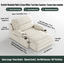 Zero-Wall Power Recliner Chair with Lay-Flat Bed, Cup Holders & Optional Massage