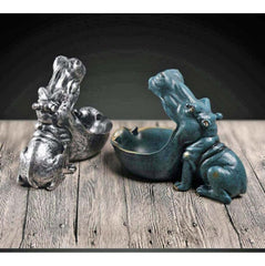 Hyppopotamus resin statue - Androf