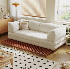 Modern Convertible Lounge Sofa — Deep Seat, Detachable Covers & Expandable Frame - Androf