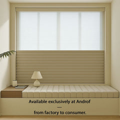 Motorized Day & Night Window Shades – Remote Control, Light Filtering, Modern Design - Androf