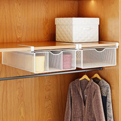 Pull - out Partition Cabinet Mesh Drawer – Space - Saving Hanging Basket - Androf