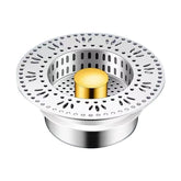 Stainless Steel Sink Strainer - Anti - Clog & Odor - Proof - Androf