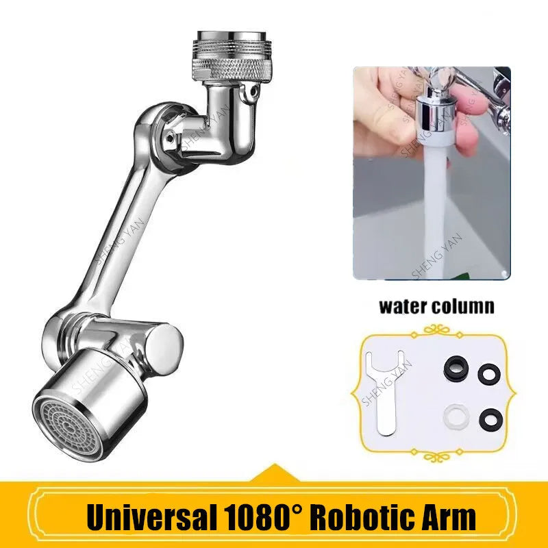 Metal Robotic Arm Faucet Extender