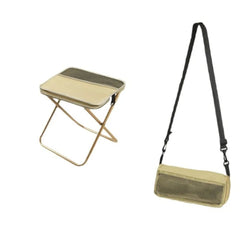 2 - in - 1 Foldable Stool Shoulder Bag – Lightweight & Durable for Outdoor & Travel - Androf