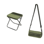 2 - in - 1 Foldable Stool Shoulder Bag – Lightweight & Durable for Outdoor & Travel - Androf