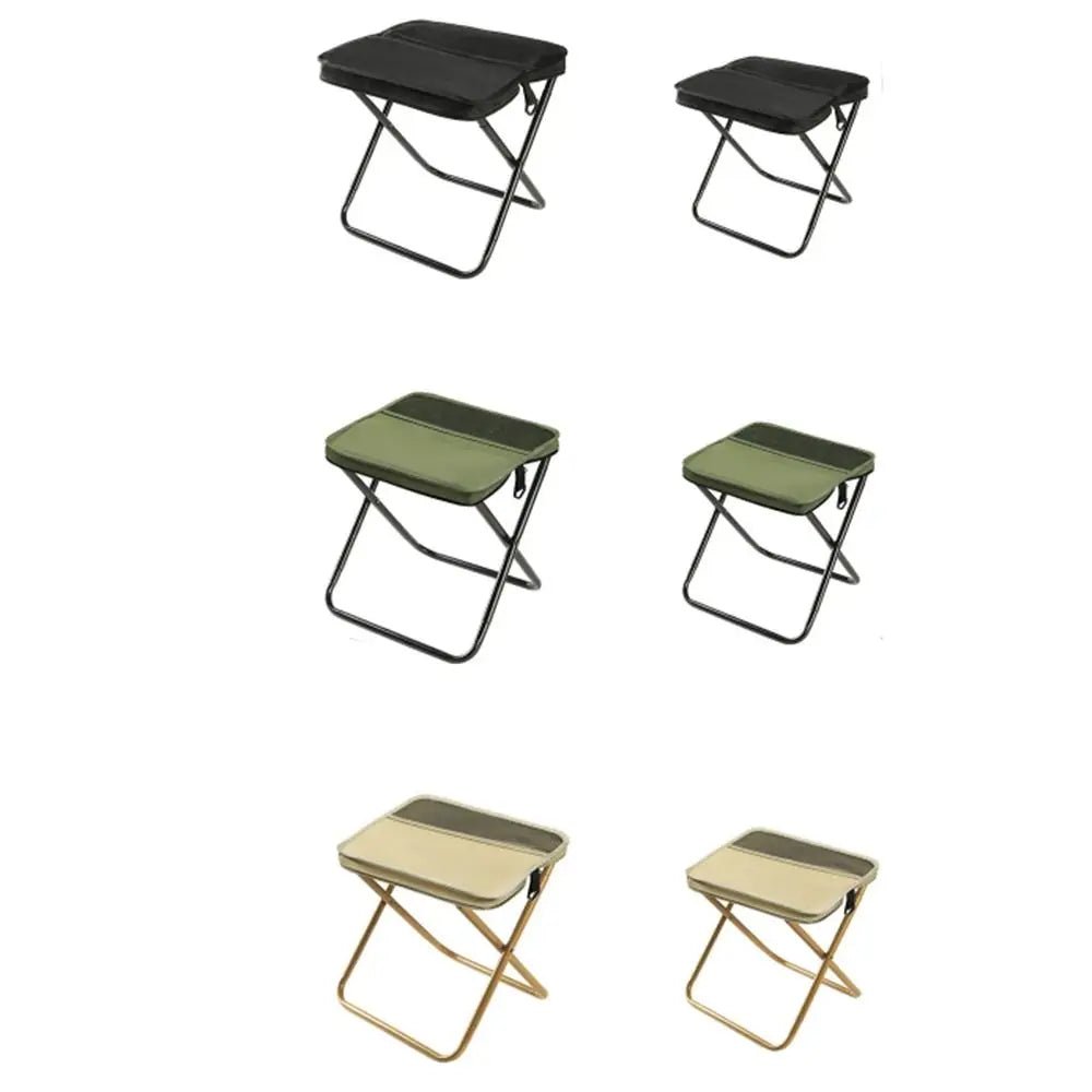 2 - in - 1 Foldable Stool Shoulder Bag – Lightweight & Durable for Outdoor & Travel - Androf