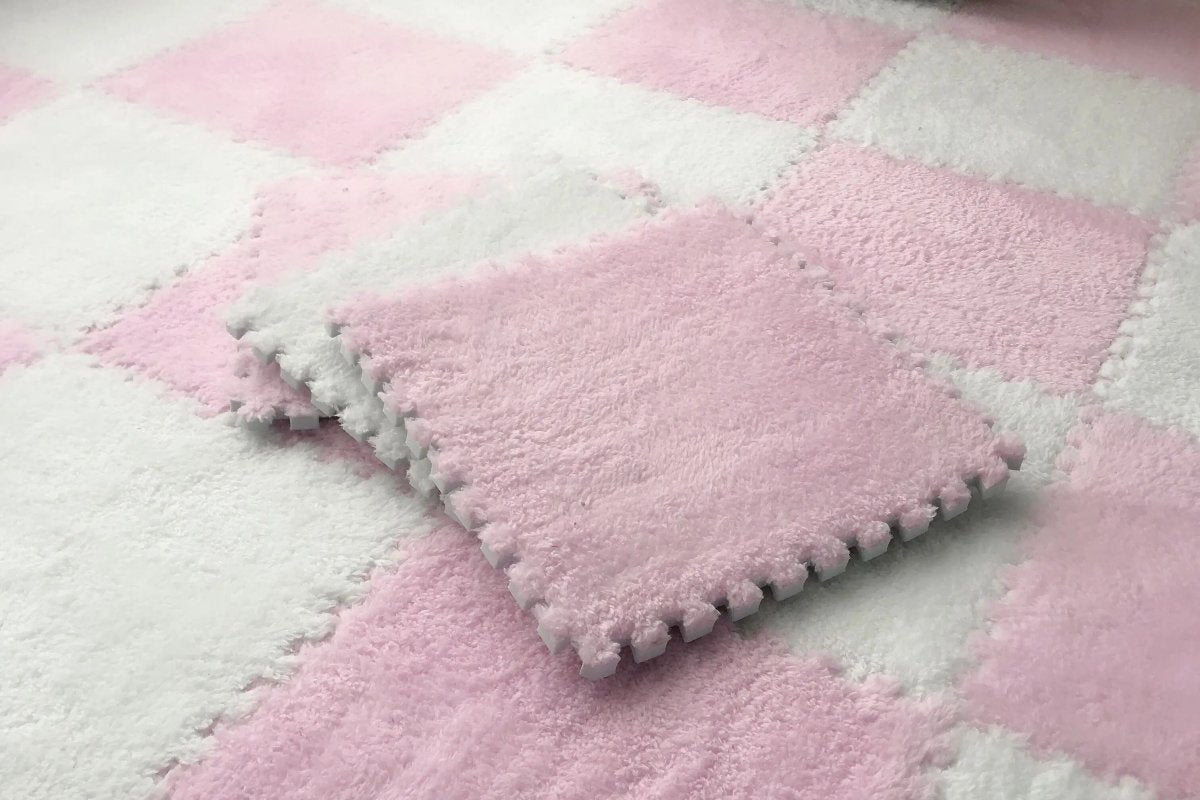 20 pcs Soft Plush Kids Play Mat Set - Androf