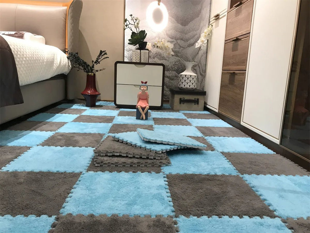 20 pcs Soft Plush Kids Play Mat Set - Androf