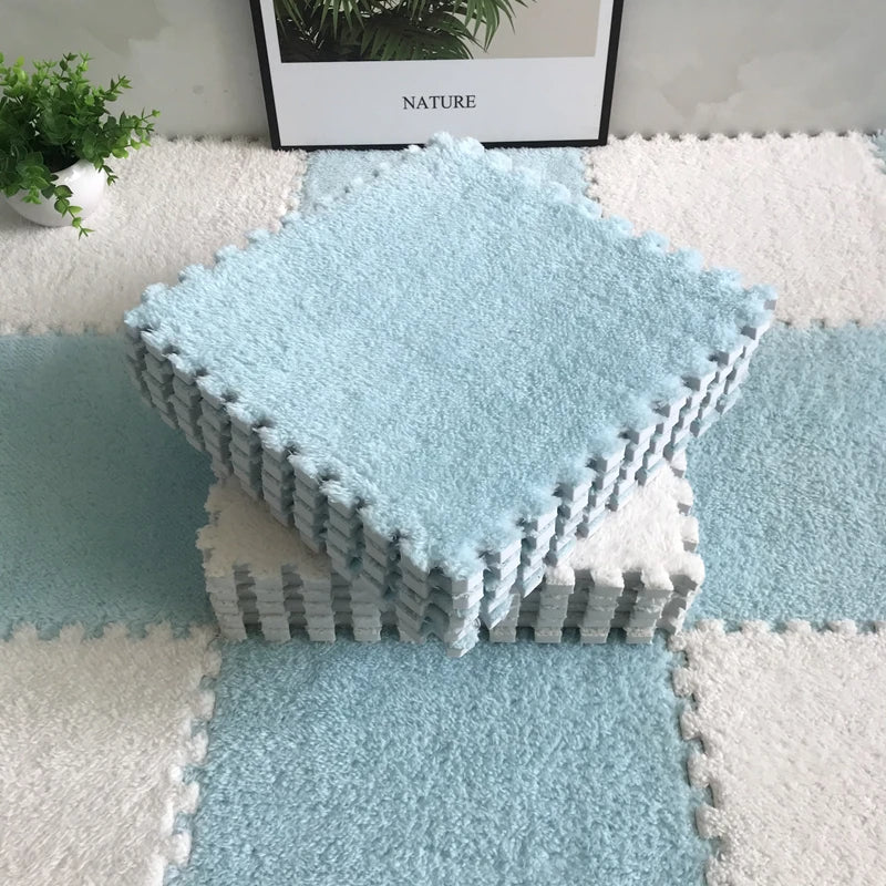 20 pcs Soft Plush Kids Play Mat Set - Androf