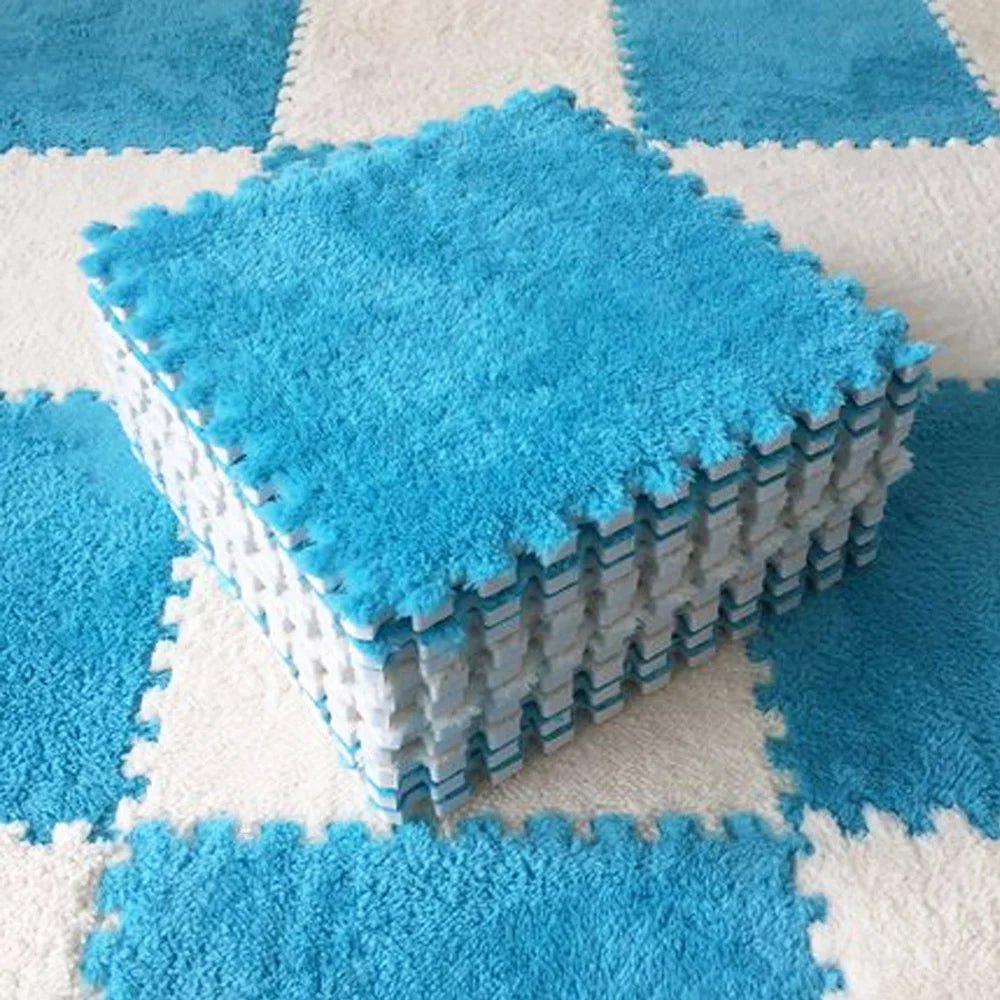 20 pcs Soft Plush Kids Play Mat Set - Androf
