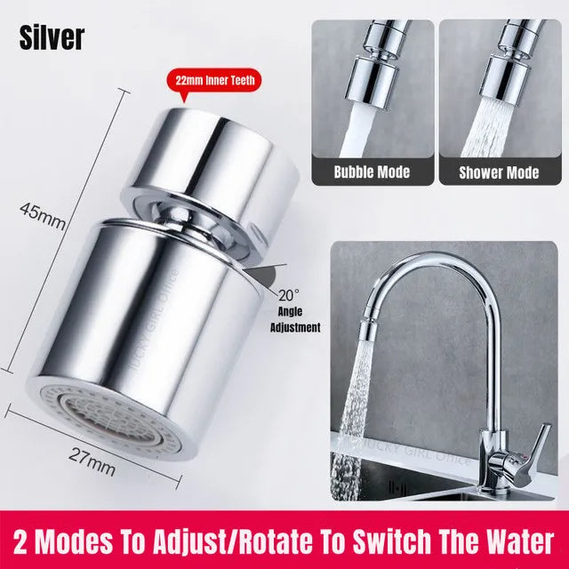 Metal Robotic Arm Faucet Extender