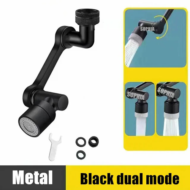 Metal Robotic Arm Faucet Extender