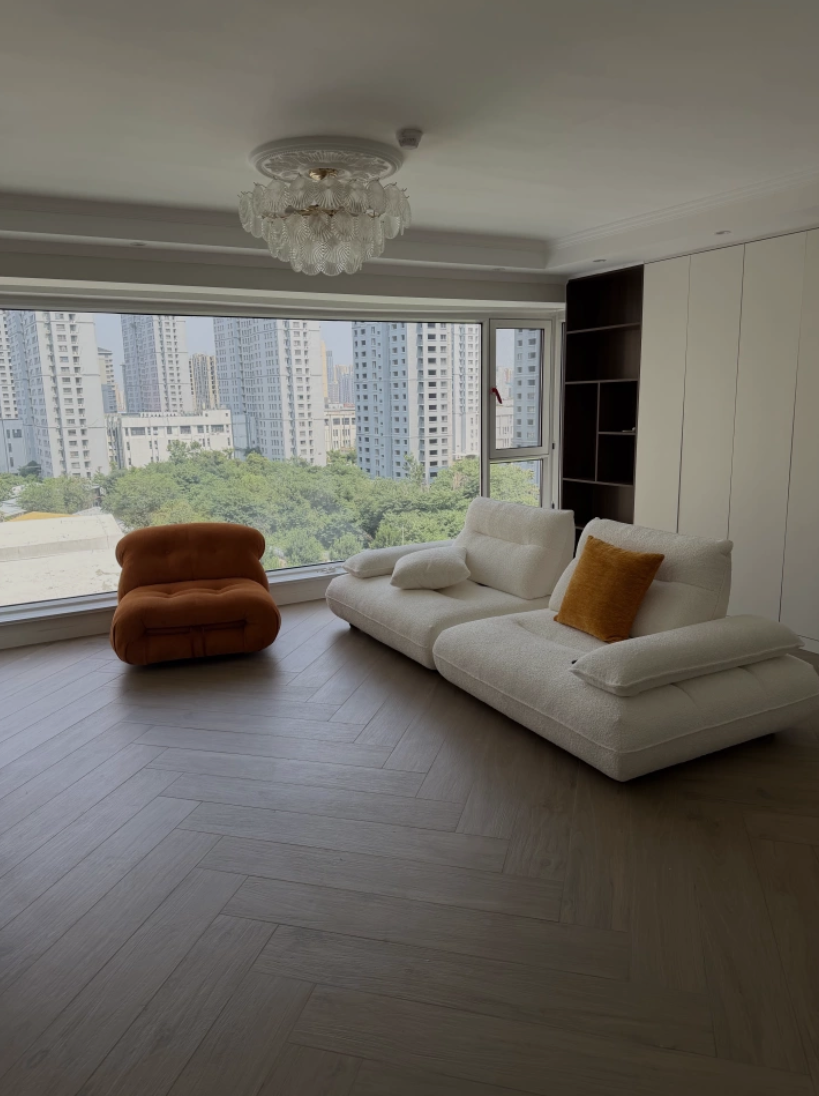 Modular Electric Cloud Sofa with Independent Adjustable Backrests