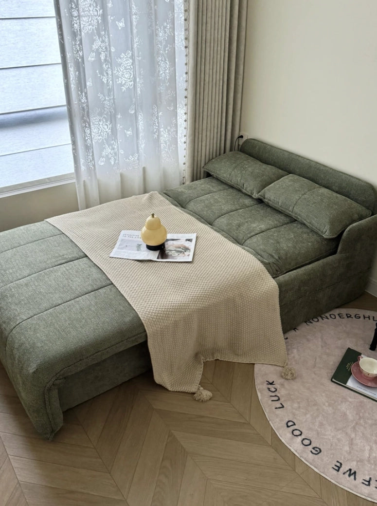 Smart Electric Convertible Sofa Bed with Motorized Extension