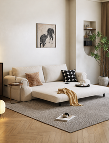 Cloud-Puff Convertible Sofa Bed – Premium Fold-Out Sleeper Sofa
