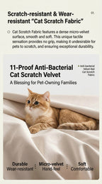 Electric Sofa Bed (Remote + Voice Control)