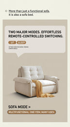 Electric Sofa Bed (Remote + Voice Control)