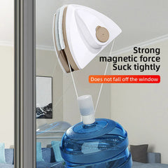 Double Sided Magnet Window Cleaner Automatic Drainage Wiper Household Clean Magnetic Glass For Windows Cleaning Tool