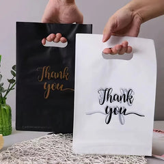 10 Spot Wholesale Gift Packaging Bags, Four Finger Flat Pockets, Gratitude Handbags, Clothing Bags, Cosmetics