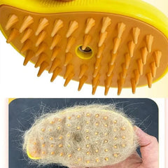 Cat Dog Steam Brush Electric Spray Water Spray Kitten Pet Comb Soft Silicone Depilation Cats Bath Hair Brush Grooming Supplies