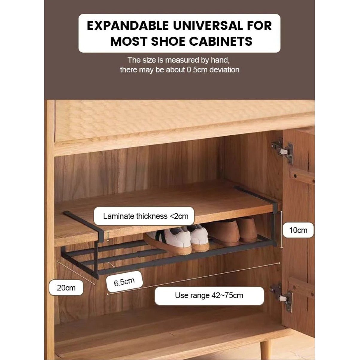 Expandable Multi-Layer Shoe Organizer