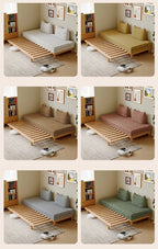 Androf – Modular Sofa Bed with Pull - Out Extension and Coffee Table - Androf