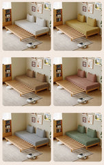 Androf – Modular Sofa Bed with Pull - Out Extension and Coffee Table - Androf