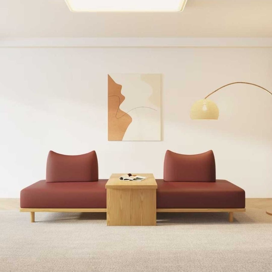 Androf – Modular Sofa Bed with Pull - Out Extension and Coffee Table - Androf