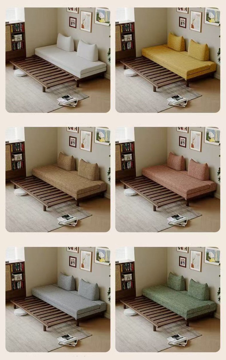 Androf – Modular Sofa Bed with Pull - Out Extension and Coffee Table - Androf