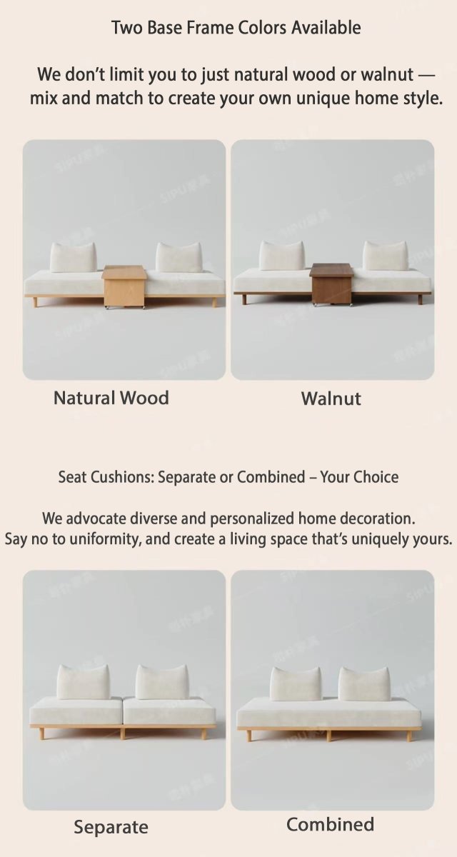 Androf – Modular Sofa Bed with Pull - Out Extension and Coffee Table - Androf