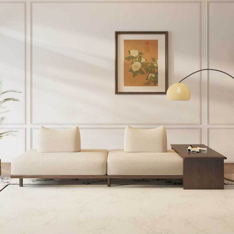 Androf – Modular Sofa Bed with Pull - Out Extension and Coffee Table - Androf