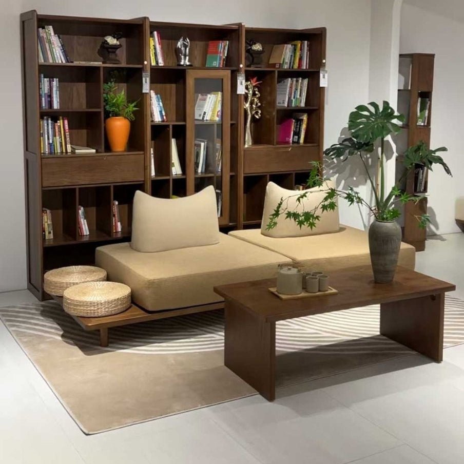 Androf – Modular Sofa Bed with Pull - Out Extension and Coffee Table - Androf