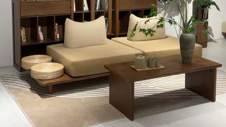 Androf – Modular Sofa Bed with Pull - Out Extension and Coffee Table - Androf
