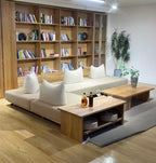 Androf – Modular Sofa Bed with Pull - Out Extension and Coffee Table - Androf