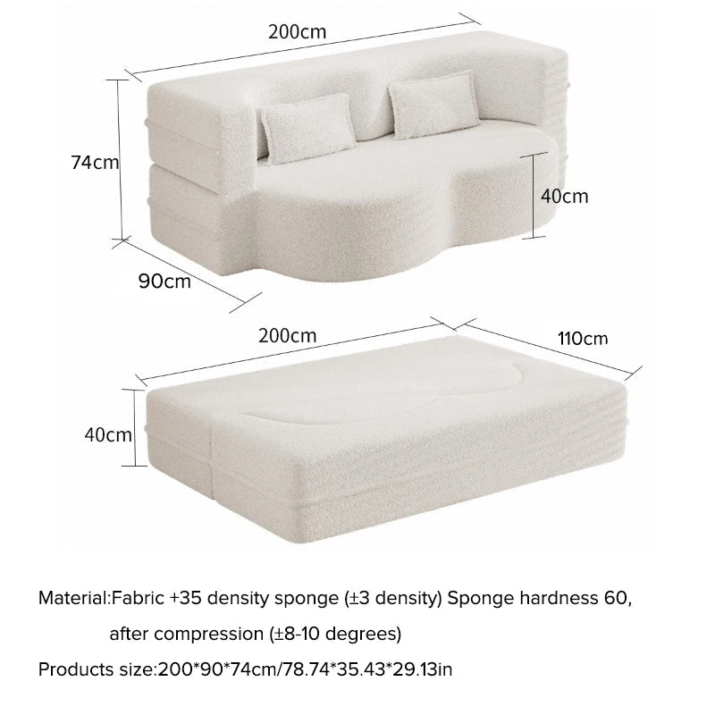 Compression Sofa Modular - Space Saving Sofa Bed - Androf