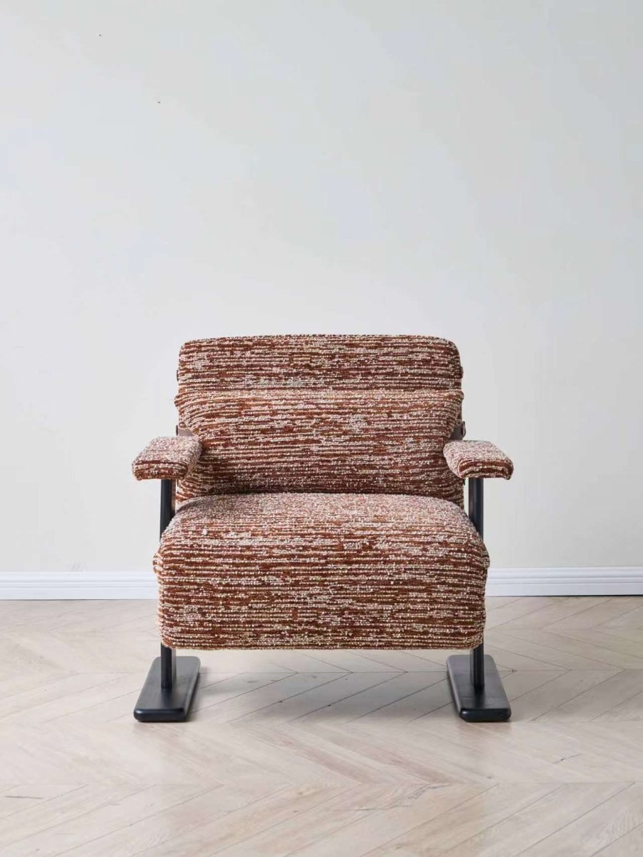 Convertible Chenille Sofa Bed Chair with Adjustable Backrest - Androf