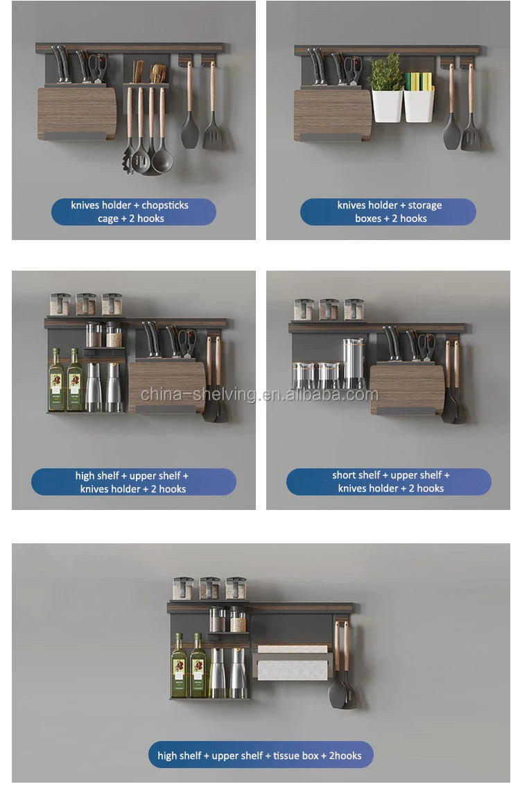 Multifunctional Wall Mounted Storage Holder