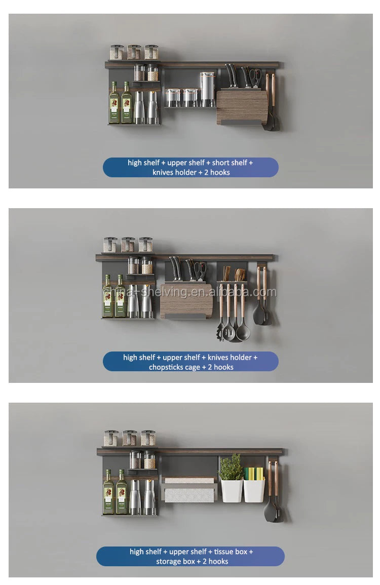 Multifunctional Wall Mounted Storage Holder