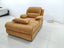 Electric Recliner Sofa, Leather, with Massage Option - Androf