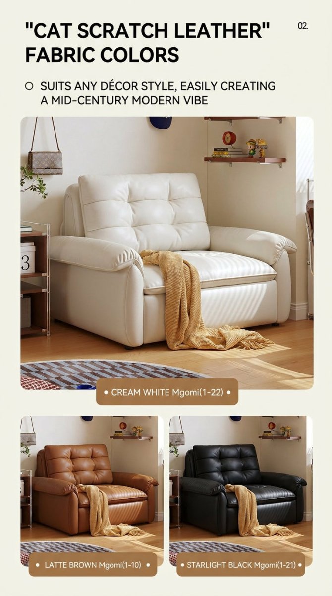 Electric Sofa Bed (Remote + Voice Control) - Androf