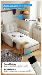 Electric Sofa Bed (Remote + Voice Control) - Androf