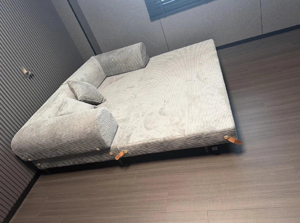 French-Inspired Convertible Sofa Bed with Latex-Enhanced Comfort - Androf