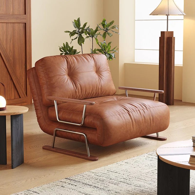 Japanese Vintage Style Foldable Sofa Bed – Timeless Comfort, Modern Functionality - Androf
