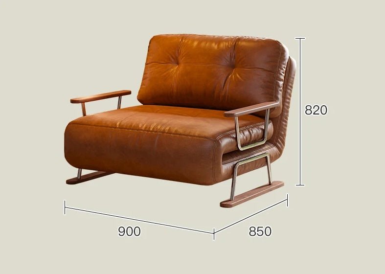 Japanese Vintage Style Foldable Sofa Bed – Timeless Comfort, Modern Functionality - Androf