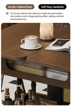 Lift-Up Expandable Rolling Coffee Table with Storage - Androf