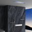 Luxury Wall - Mounted Rainfall Shower Set – 6 Functions - Androf