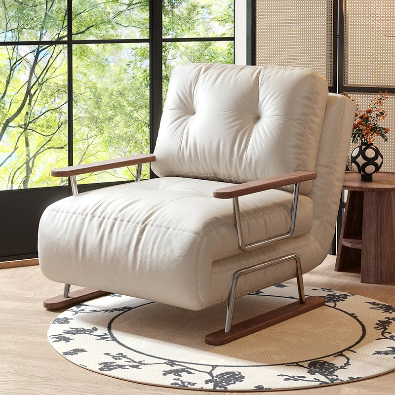 Japanese Vintage Style Foldable Sofa Bed – Timeless Comfort, Modern Functionality