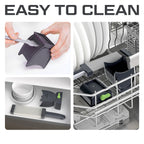 18-Blade Multifunctional Meat Slicer – Adjustable Thickness Manual Cutter for Slices, Strips, Minced & Shredded Meat