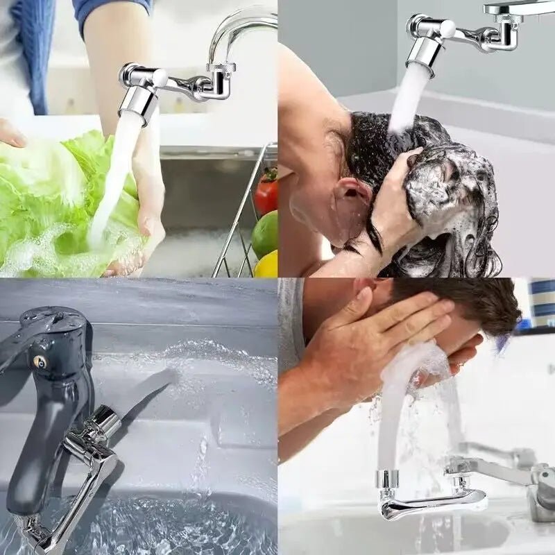 Metal Robotic Arm Faucet Extender - Androf